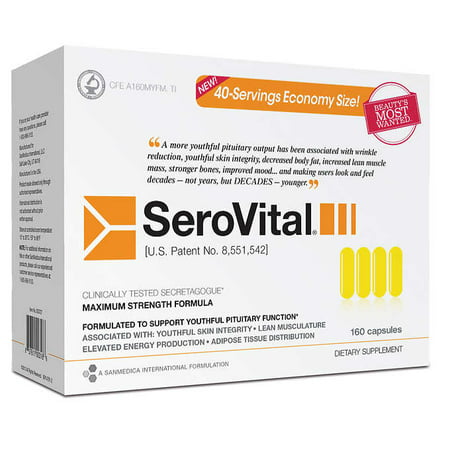 Serovital Dietary Supplement 160-Count 40-Serving 40-Day Supply