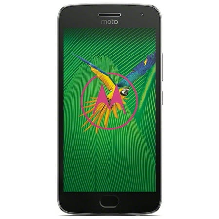 Motorola Moto G5 Plus XT1680 32GB Unlocked GSM Phone w/ 12MP Camera - Lunar Gray (Used)