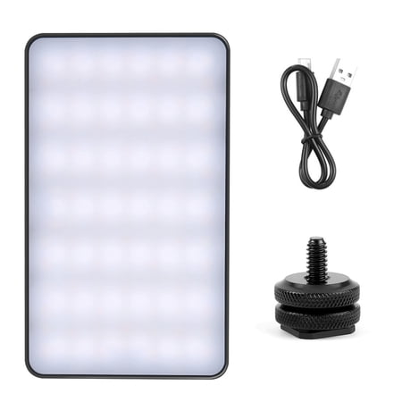 Jesscasday 1 Set USB C Rechargeable Camera Light Portable Design For Night Video Recording