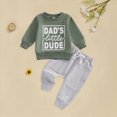 thumbnail image 2 of UAYOTSE Toddler Baby Boy Clothes Crewneck Sweatshirt Long Sleeve Shirt with Pants Cute Fall Winter Outfits,Sizes 12-18 Months, 2 of 7