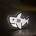 thumbnail image 4 of Shark LED Lightbox - Zoo Wild Sea Life Fish Decor, Custom Led Sign for Home Office Shop Decor (Width 24 inch, 60cm), 4 of 9