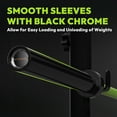 thumbnail image 3 of HANDBODE 7ft Olympic Barbell 45lb (20kg) - 1000lb High-Capacity Weight Bar for Deadlift / Powerlifting / Squat, Bench Press Bar for Strength Training Home Gym Workout, Green, 3 of 9