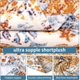 thumbnail image 3 of Boho Orange Throw Pillow Covers 18x18 inch Set of 2, Rust Coral Floral Persian Carpet Double Sided Pattern Soft Plush Cushion Cover for Couch Sofa Bed Decorative, Only Pillowcase (No Insert), 3 of 6