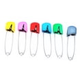 thumbnail image 2 of Nappy Pin,  Pins Assorted Color  Pins 12 Pcs  For Handcrafts, 2 of 8