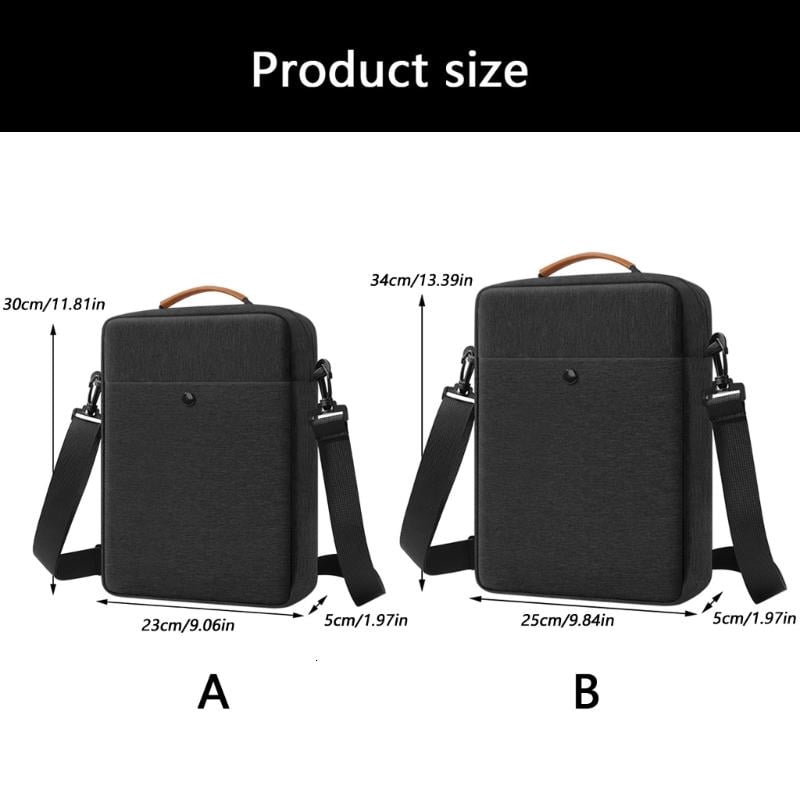 CEORPER Computer Laptop Shoulder Bag Polyester Tablet Protective Case Portable