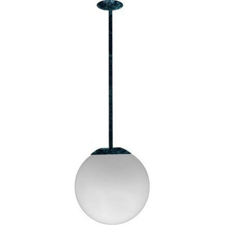 

Dabmar Lighting D7515-24-VG 16 in. 120 V 50 watts Ceiling Globe Fixture 24 in. Drop with Metal Halide Lamp Verde Green