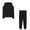 Black womens 2 piece sets, variant on Usmixi Womens Lounge Set Womens 2 Piece Outfits Sets Fashion Cold Shoulder Long Sleeve Pullover Tops and Jogger Pants Tracksuit Sets Bead Design Lounge Sets
