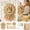 B, variant on DIY Door Hanger Sewing Kit Thanksgiving Turkey Rosette Quilt Craft Set,Handmade Fabric Art With Pilgrim Hat Cornucopia Precut Threads Needles,Festive Home Wall Door Hanging Decor Craft Kit