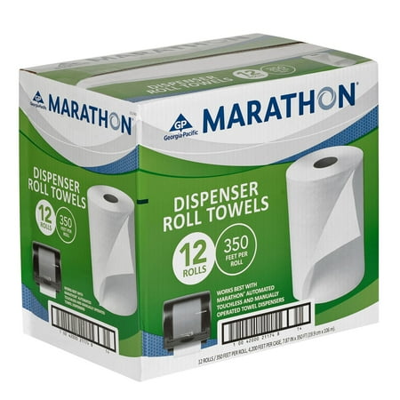 Marathon Handles - Marathon Dispenser Roll Towels - 12 rolls