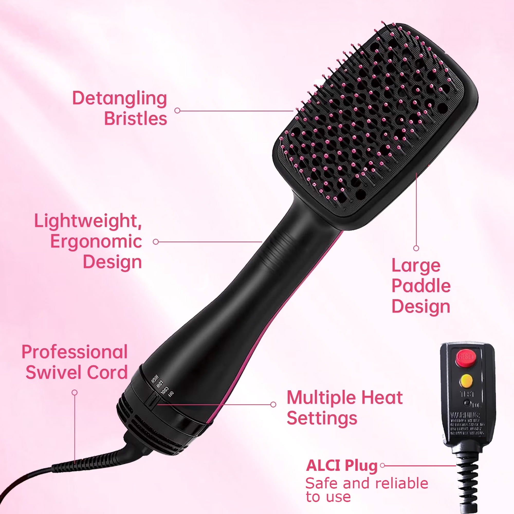 Morfone Hair Dryer Brush Volumizer with Ionic Technology photo 6