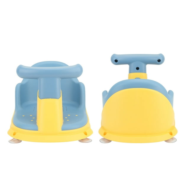 Asiento de Baño para bebé Silla de Ducha de Plástico con Ventosas Seguras y Livianas con Desmontable Suave para Bebés y Niños Pequeños ANGGREK Otros