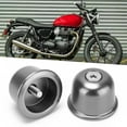 thumbnail image 4 of Tapón Del Extremo Del Manillar, Tapa Del Manillar, Diseño Elegante, Instalación Simple Para Repuesto De Motocicleta Para Triumph Street Twin/Bonneville/Scrambler 1200XC Fyydes Gris, 4 of 8