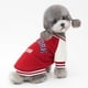 thumbnail image 4 of Jersey de béisbol para perros, camisa deportiva interior suave y cómoda para perros, elástica y transpirable, 4 of 5