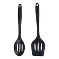 thumbnail image 1 of Utensilios de cocina de silicona, 2 espátulas para utensilios para hornear, resistentes al calor, antiadherentes y aptos para lavavajillas, 1 of 5