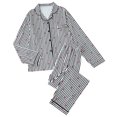 thumbnail image 4 of SUYIDA Winter Pajama Sets for Women 2 Piece,Soft Pajama Set Long Sleeve Top and Pants Cozy Sleepwear for Nighttime Relaxation and Home Leisure Activities - Black, 4 of 4