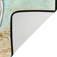 thumbnail image 5 of Dreamtimes Anchor Sand Nautical Area Rug, 36"x24" Summer Beach Non-Slip Washable Indoor Door Mat, Absorbent Floor Mat for Bedroom Kitchen Entryway Bathroom, 5 of 7