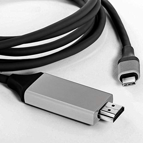 Volt Plus Tech USB-C/PD 4k HDMI Cable for Samsung Galaxy Tab A7 10.4/A 8.4 (2020)/10.1 (2019) with Full 2160p@60Hz, 6Ft/2M Cable [Gray, Thunderbolt 3 Compatible] - Walmart.com