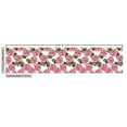thumbnail image 3 of Ambesonne Pink Floral Fabric by the Yard Upholstery, Wild Spring Peonies, 1 Yard, Pale Pink Olive Green, 3 of 5
