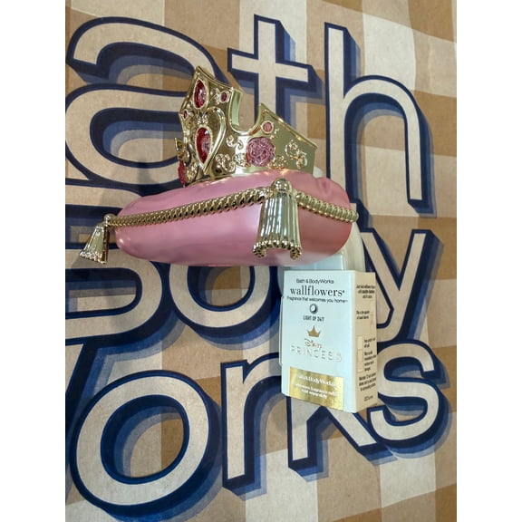 Bath and Body Works Disney Aurora Crown Wallflowers Plug Nightlight New