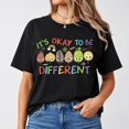 thumbnail image 6 of It's Okay To Be Different Graphic T-Shirt, Unisex Classic Fit Teacher Tee, 6 of 9