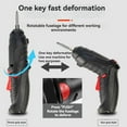thumbnail image 2 of 3.6V Wireless Screwdriver Kit Rechargeable Lithium Electric Hand Drill Rotatable Multi-Function Power Tools Set 1, 2 of 6