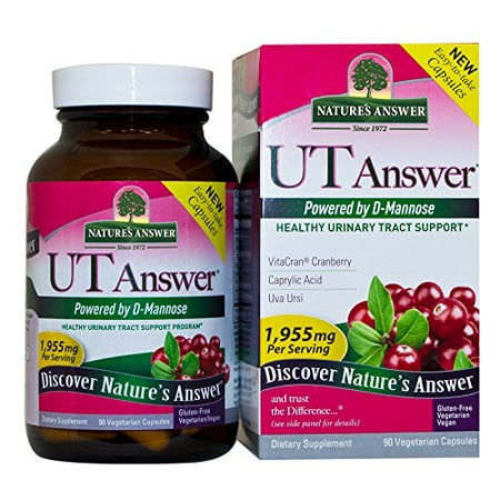 Nature's Answer UT Answer with D-Mannose 90 Vegetarian