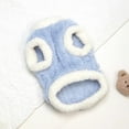 thumbnail image 3 of Pet Artist Pink Pet Dog Puppy Dog Warm Soft Fleece Clothes Coat Vest Sweater Winter Apparel, 3 of 5