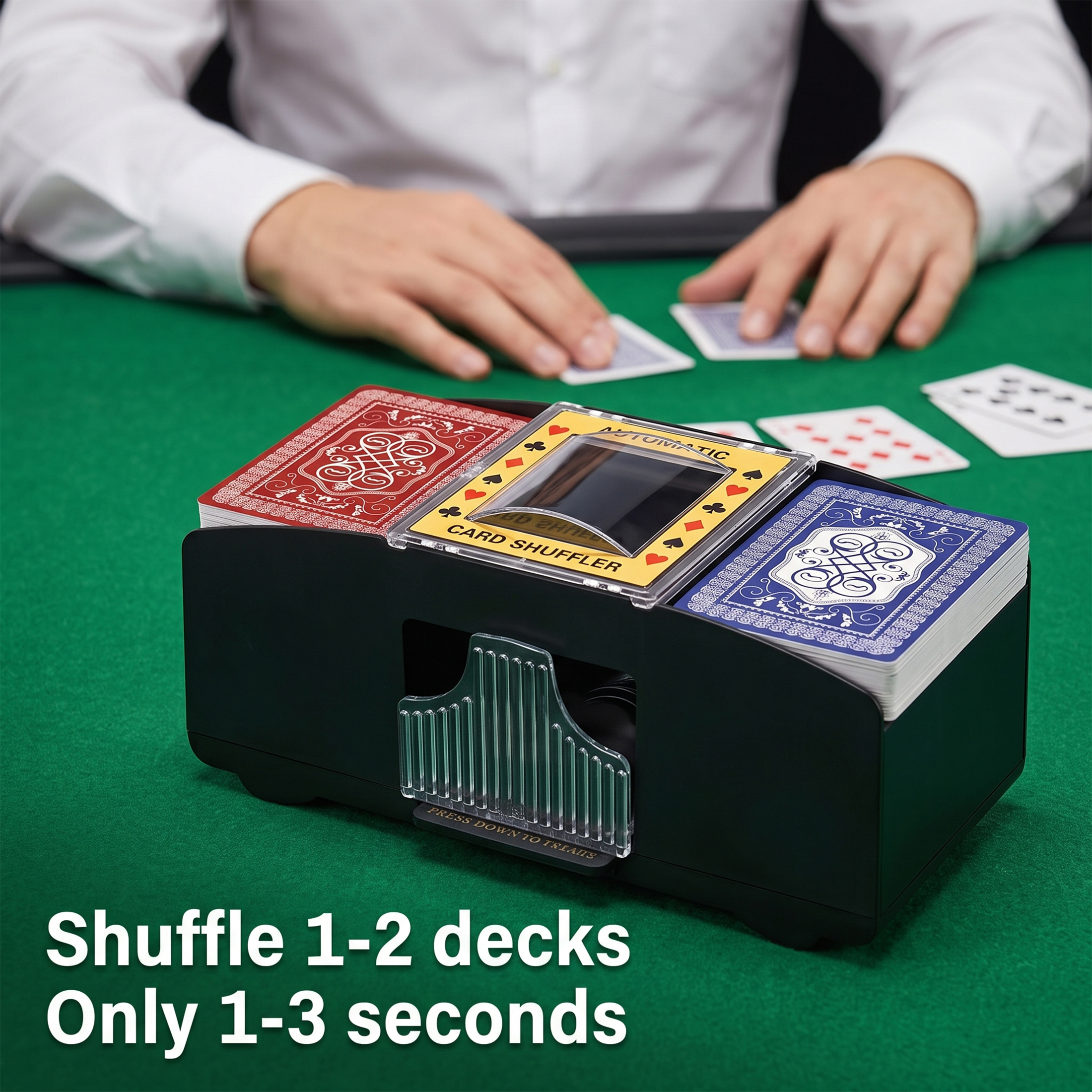ALYLO Automatic Card Shuffler (1-2 Decks) photo 6