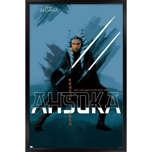 Star Wars: Ahsoka - Blue Wall Poster, 22.375" x 34" Framed