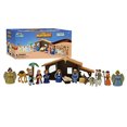 thumbnail image 2 of Juguetes de la Biblia Set Nativity 18 piezas con nacimiento del niño Jesús, 2 of 2