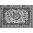 thumbnail image 1 of Ahgly Company Indoor Rectangle Medallion Gray Traditional Area Rugs, 7' x 10', 1 of 1