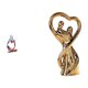 thumbnail image 1 of Estatua De Resina De Pareja De Pensadores Abstractos. Figura Decorativa De Escritorio, Escultura Coleccionable Para Dormitorio, Cajón, Oficina, Tienda, Estantería. Regalo Ideal Para, 1 of 8