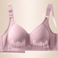 thumbnail image 3 of Womens Bras Embroidery Comfortable Underwear Bra Adjustable Wide Straps Everyday Bras for Women Full Coverage Bra, 3 of 6