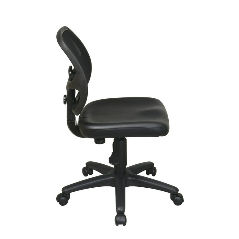 Office Star Mesh Screen Back Task Chair with Fabric Seat