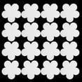 thumbnail image 2 of 100 piezas de flores de tela cortadas para manualidades de boda, 35 mm, color blanco Sunnimix Adornos de Scrapbooking, 2 of 8
