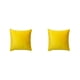 thumbnail image 4 of Kearding Funda de cojín de asiento Funda de almohada de repuesto Amarillo Amarillo 40x40cm 2Conjunto, 4 of 6