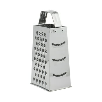 GoodCook PROfreshionals 9" Stainless Steel 4-Sided Box Grater, Red