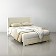 thumbnail image 4 of Homy Casa Queen Size Bed Frame with Upholstered Headboard and Adjustable Tray Table, 4 of 12