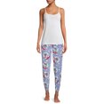 thumbnail image 3 of Briefly Stated Women’s Disney Stitch Christmas Jogger Sleep Pants, 3 of 6