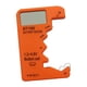 thumbnail image 1 of Comprobador de batería Sunnimix Comprobador de voltaje de batería digital para AAA naranja, 1 of 8