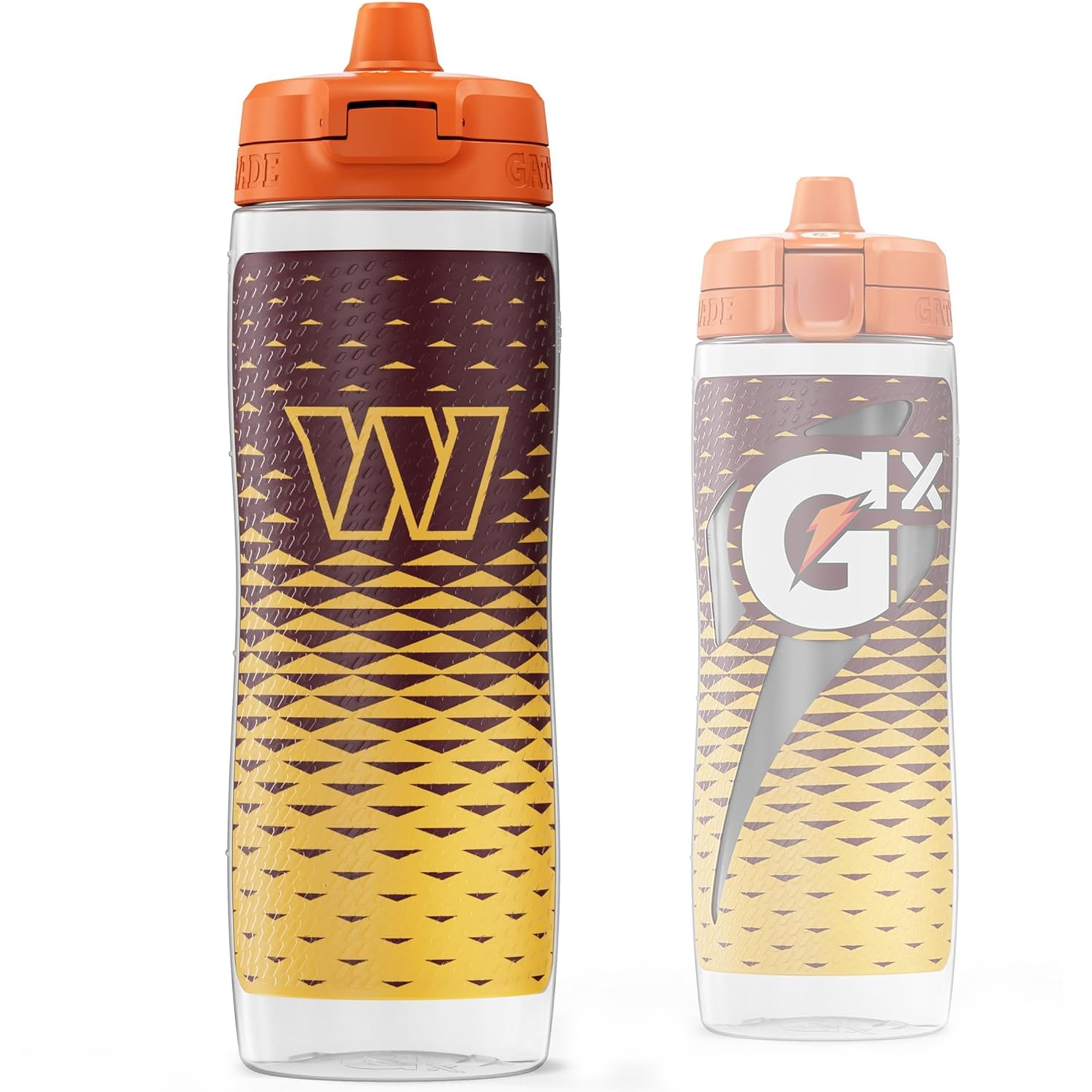 Gatorade Gx Washington Commanders NFL 30 fl oz Water Bottle & Sports Towel Bundle