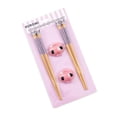 thumbnail image 2 of Juego de palillos Sanrio Hello Kitty Kuromi, 2 pares, bambú, 2 of 9