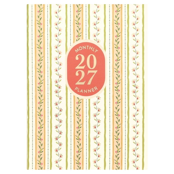Pen+Gear 15-Month Monthly Planner, October 2026-December 2027, Floral, 5.5 in x 7.5 in