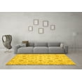 thumbnail image 3 of Ahgly Company Indoor Rectangle Oriental Yellow Traditional Area Rugs, 2' x 3', 3 of 4