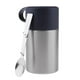 thumbnail image 5 of Tarro de comida con aislamiento Baoblaze plegable acero inoxidable negro, 5 of 8