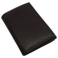 thumbnail image 4 of Men's Wallet RFID Genuine Leather Trifold with ID Window and Removable Card Slots, 4 of 19