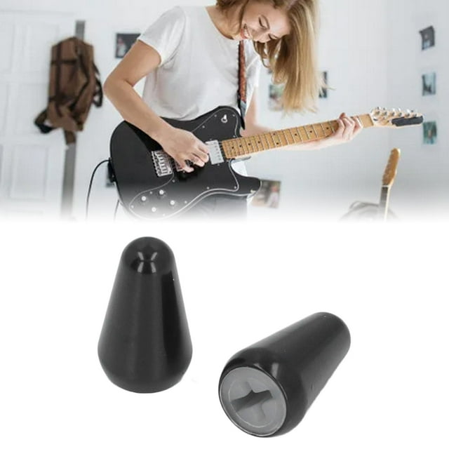 2PCS Guitar Pickup Switch Caps Light Weight Replacement Knobs for ST TL Style Electric Guitars