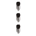thumbnail image 4 of Vogacara Extensión de cola de caballo fácil de usar, estilo sin esfuerzo para damas, peluca de moño de pelo rizado hecha de materiales 4 Type1 NO1, 4 of 6
