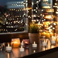thumbnail image 3 of Velas de Té Recargables, 48 Velas Recargables con Base de Carga Remota, Velas LED Sin Llama, 3 of 5