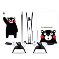 thumbnail image 1 of Autocollant version Lecteur Optique PS5, cool Peau PS5, Poignée de Contrôleur, pour console PS5 et Manette, Autocollant Adorable, Peau Mignonne, Dessin Animé anime, Kumamon, 1 of 5